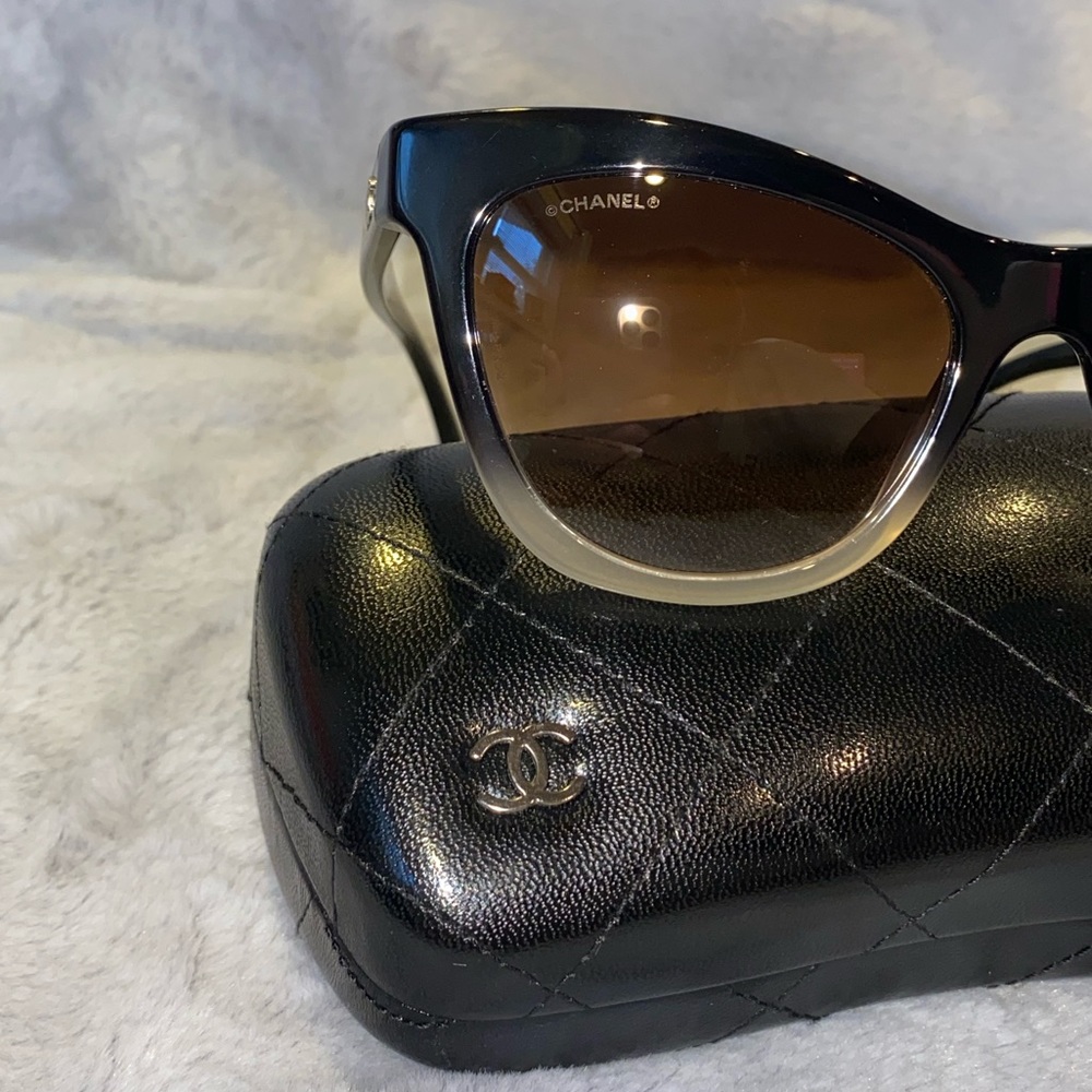 Chanel Ombré sunglasses Cat eye - Picture 7 of 13